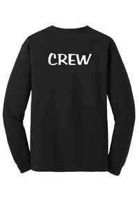 *CREW SHIRT* KEYSTONE OAKS - MEANS GIRLS: CORE COTTON YOUTH & ADULT LONG SLEEVE - BLACK
