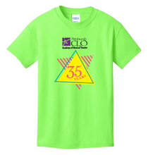 Load image into Gallery viewer, CLO ACADEMY 35 YEARS RETRO YOUTH AND ADULT CORE COTTON TEE