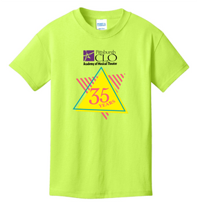 CLO ACADEMY 35 YEARS RETRO YOUTH AND ADULT CORE COTTON TEE