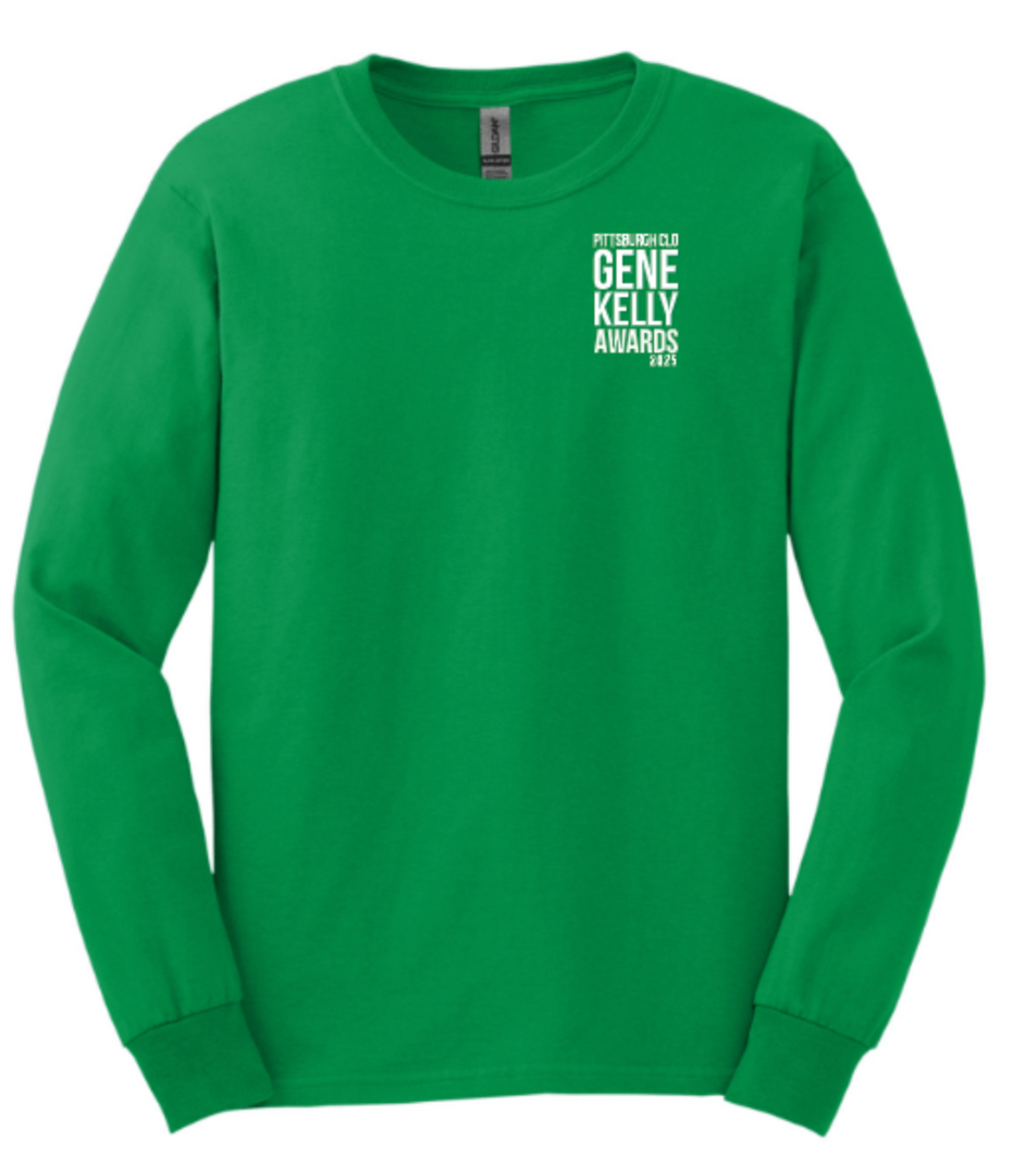 GENE KELLY AWARDS LONG SLEEVE T-SHIRT - LEFT CHEST DESIGN 2025