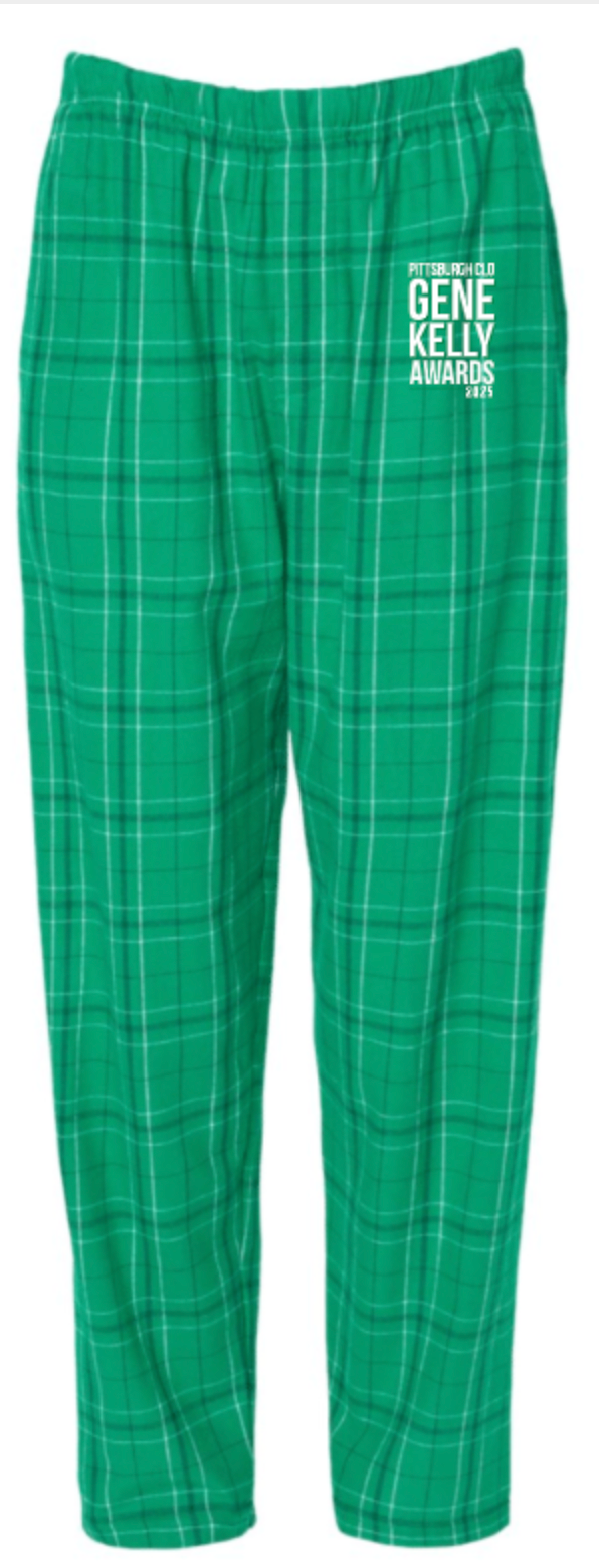 GENE KELLY AWARDS FLANNEL PJ PANTS - LEFT LEG DESIGN