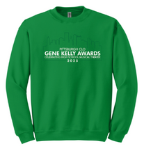 Load image into Gallery viewer, GENE KELLY AWARDS CREWNECK SWEATSHIRT - FULL CHEST DESIGN PGH CITY SCAPE