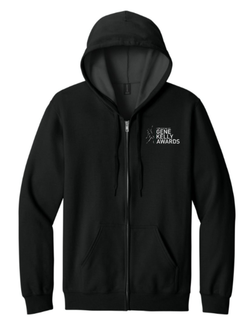 GENE KELLY AWARDS FULL ZIP SWEATSHIRT - LEFT CHEST DESIGN