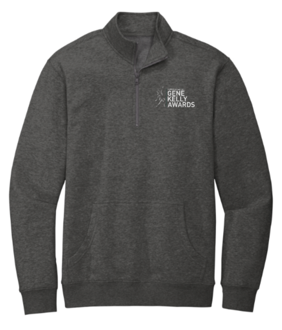 GENE KELLY AWARDS ADULT FLEECE 1/4 ZIP - LEFT CHEST DESIGN