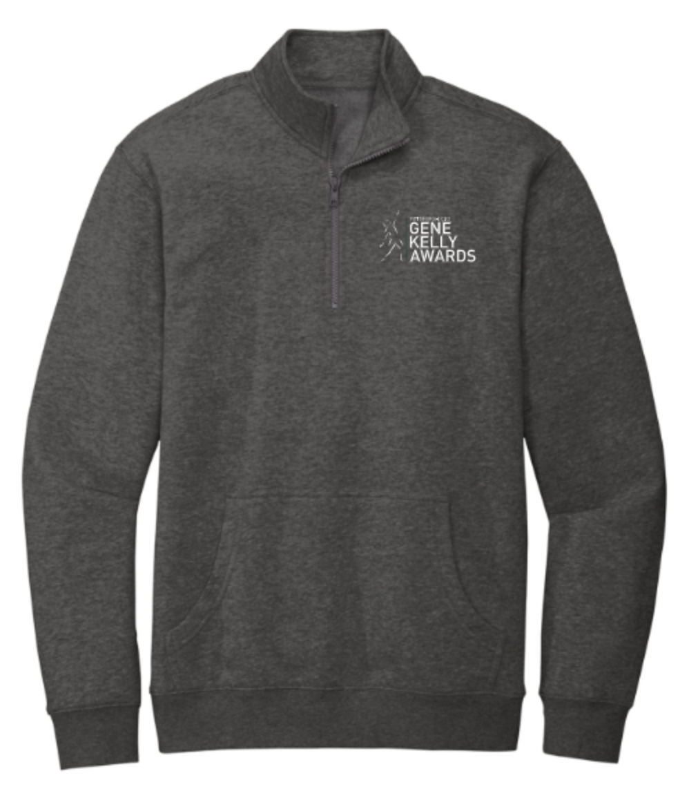 GENE KELLY AWARDS ADULT FLEECE 1/4 ZIP - LEFT CHEST DESIGN