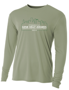 GENE KELLY AWARDS COOLING PERFORMANCE LONG SLEEVE T-SHIRT - CITY SCAPE DESIGN