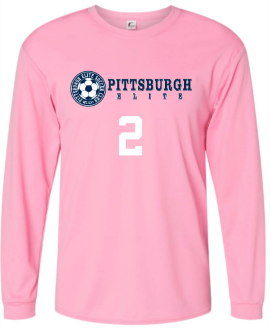 PITTSBURGH ELITE GOAL KEEPER LONGSLEEVE SHIRT - PINK OR GREEN