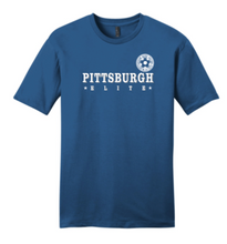 Load image into Gallery viewer, PITTSBURGH ELITE SHORT SLEEVE 100% RINGSPUN COTTON T-SHIRT - CLASSIC DESIGN - GREY, WHITE OR NAVY