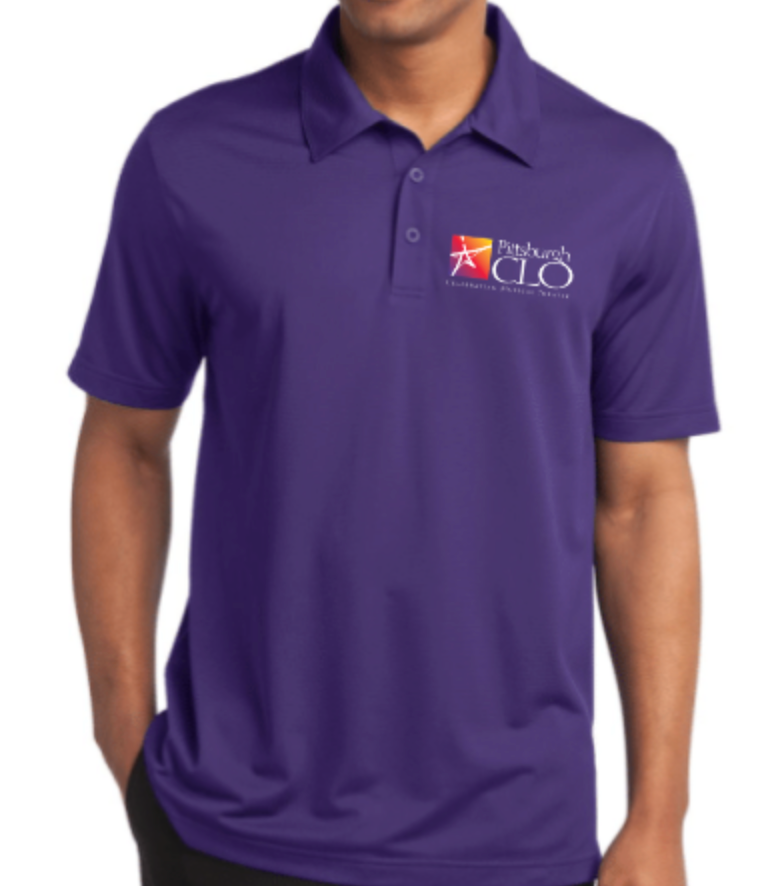 PITTSBURGH CLO ACTIVE TEXTURED POLO