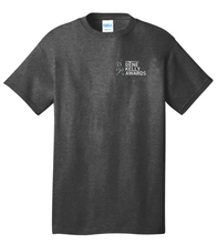 Load image into Gallery viewer, GENE KELLY AWARDS ADULT SHORT SLEEVE T-SHIRT - LEFT CHEST DESIGN WITH PARTICIPATING SCHOOLS BACK DESIGN