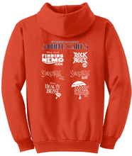 Load image into Gallery viewer, CLO ACADEMY SUMMER CAMP 2024 YOUTH &amp; ADULT HOODED SWEATSHIRT - FULL FRONT / BACK &amp; ARMDESIGN