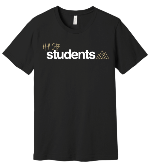 HILL CITY STUDENTS SHORT SLEEVE TEE IN YOUTH AND ADULT SIZES