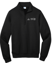 Load image into Gallery viewer, HILL CITY CHURCH LEFT CHEST LOGO QUARTER ZIP SWEATSHIRT