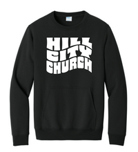Load image into Gallery viewer, HILL CITY CHURCH CREWNECK SWEATSHIRT WITH FRONT POCKET