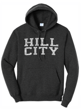 Load image into Gallery viewer, HILL CITY CHURCH VINTAGE DESIGN HOODED SWEATSHIRT - IN YOUTH &amp; ADULT SIZES