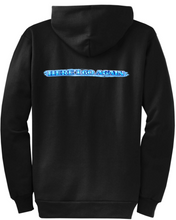 Load image into Gallery viewer, KEYSTONE OAKS HIGH SCHOOL -  MAMMA MIA! :  ADULT FULL ZIP HOODED SWEATSHIRT IN BLACK