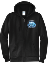 Load image into Gallery viewer, KEYSTONE OAKS HIGH SCHOOL -  MAMMA MIA! :  ADULT FULL ZIP HOODED SWEATSHIRT IN BLACK