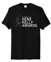 Load image into Gallery viewer, GENE KELLY AWARDS ADULT SHORT SLEEVE T-SHIRT - FULL CHEST DESIGN WITH PARTICIPATING SCHOOLS BACK DESIGN