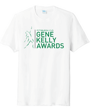Load image into Gallery viewer, GENE KELLY AWARDS ADULT SHORT SLEEVE T-SHIRT - FULL CHEST DESIGN WITH PARTICIPATING SCHOOLS BACK DESIGN