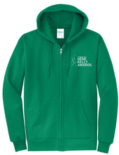 Load image into Gallery viewer, GENE KELLY AWARDS FULL ZIP SWEATSHIRT - LEFT CHEST DESIGN