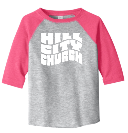 HILL CITY TODDLER BASEBALL STYLE TEE