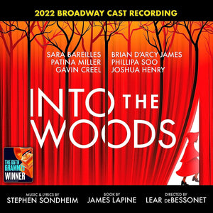 PITTSBURGH CLO: "INTO THE WOODS" AUDIO CD (2022 Broadway Cast Recording)