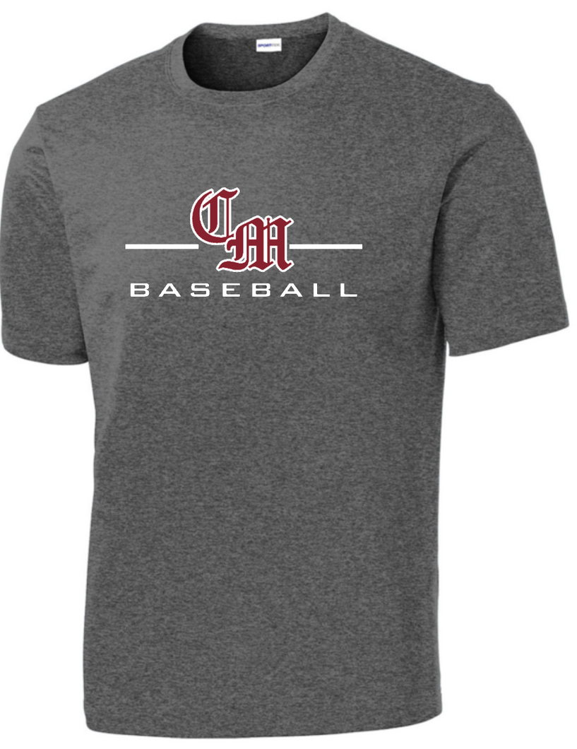 CARNEGIE MELLON BASEBALL SHORT SLEEVE PERFORMANCE POSI-CHARGE COMPETITOR UNISEX T-SHIRT