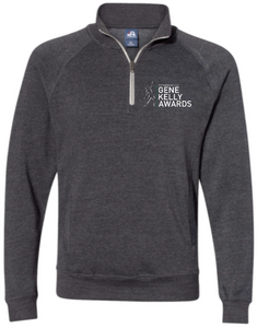 GENE KELLY AWARDS ADULT TRIBLEND 1/4 ZIP - LEFT CHEST DESIGN