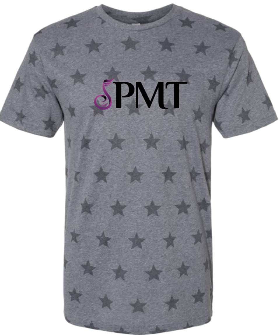 PMT STAR GREY YOUTH & ADULT SHORT SLEEVE T-SHIRT
