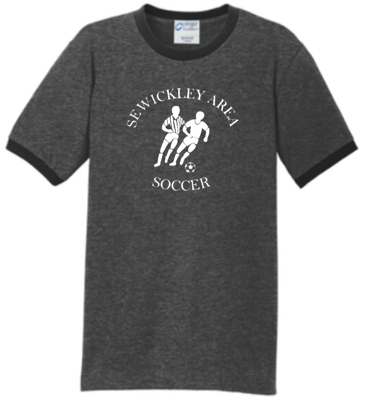 SAS RETRO ‘76 DESIGN YOUTH & ADULT RINGER TEE SHORT SLEEVE