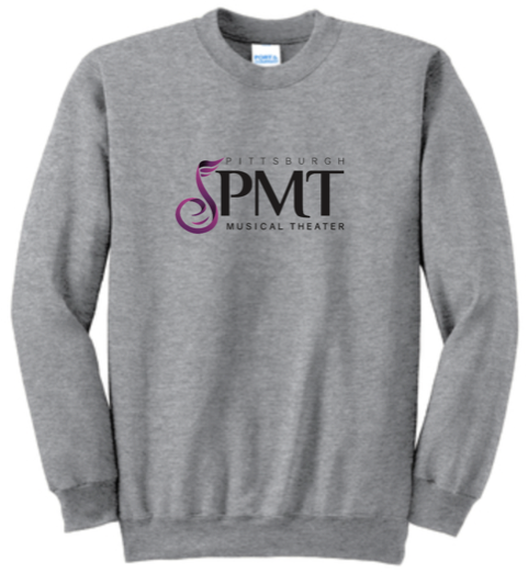 PMT GREY YOUTH & ADULT CREWNECK SWEATSHIRT