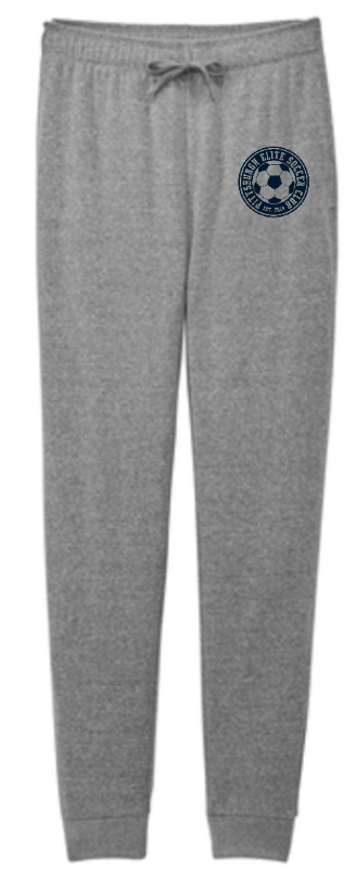PITTSBURGH ELITE TRI-BLEND WOMEN'S FLEECE JOGGERS - GREY FROST